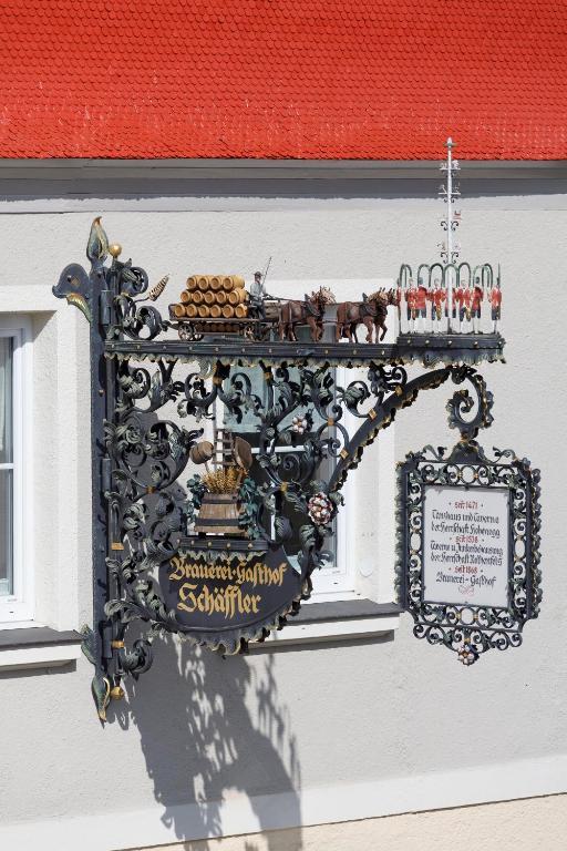 Brauereigasthof Schaeffler Missen-Wilhams Kültér fotó